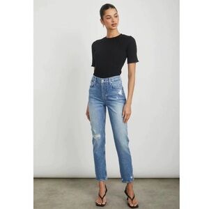 Rails Melrose classic slim jeans distressed size 29